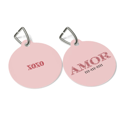 Amor Pet Tag