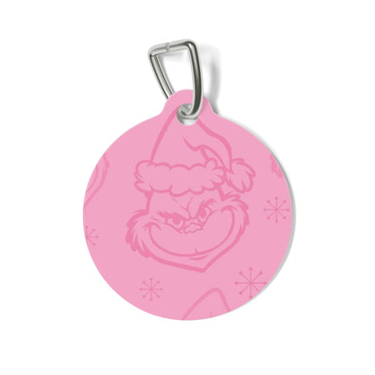 Grinch Pet Tag