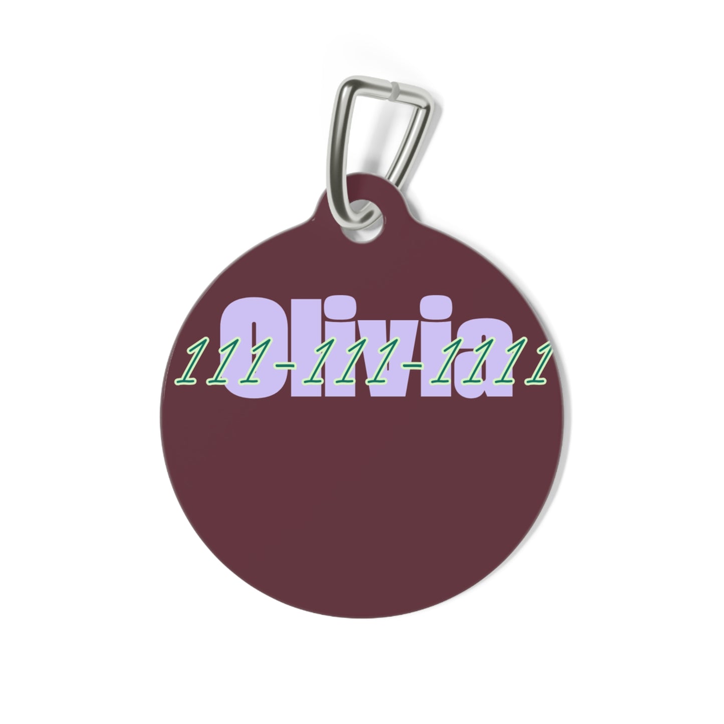 Olivia Pet Tag