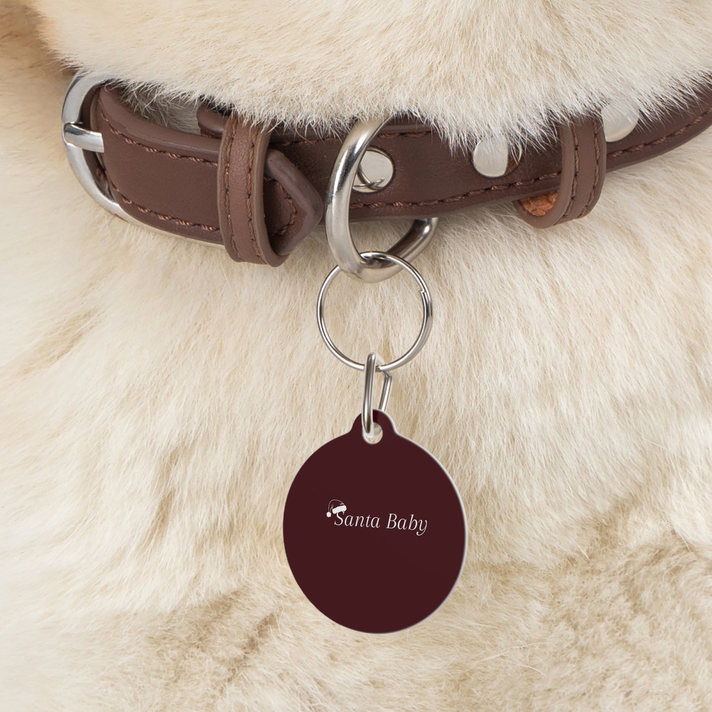 Santa baby Pet Tag