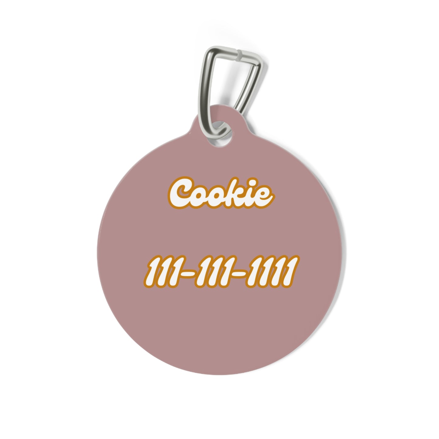 Cookie Pet Tag