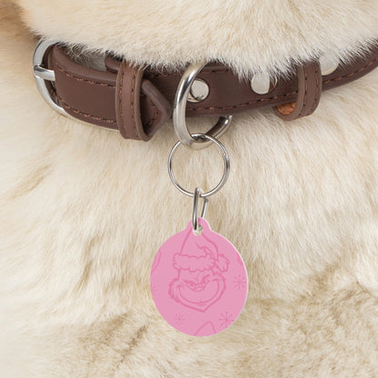 Grinch Pet Tag