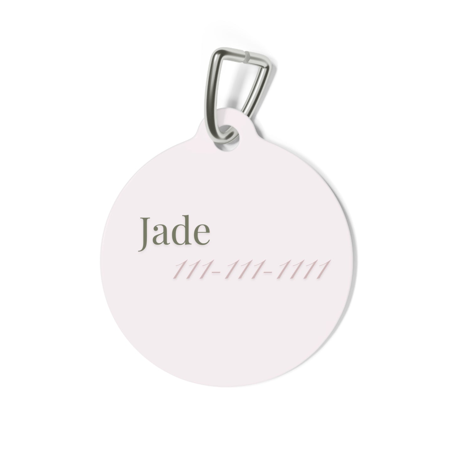 Jade Pet Tag