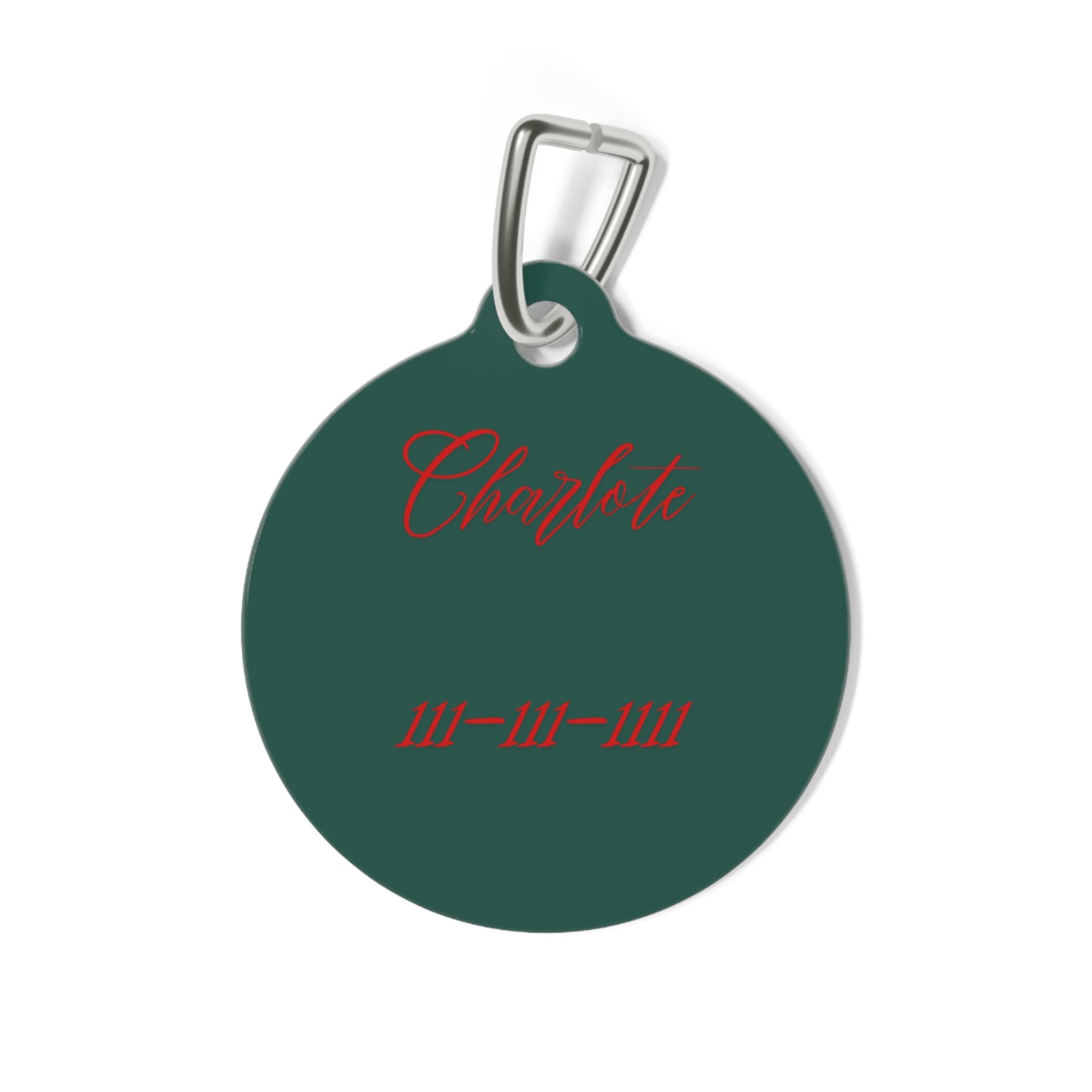 Charlotte Pet Tag