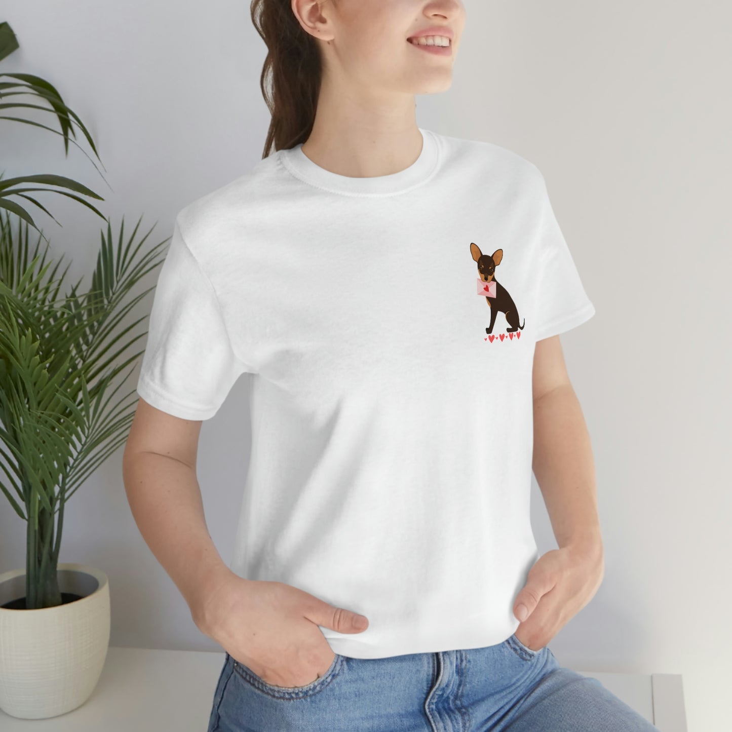 Love letters chihuahua tshirt