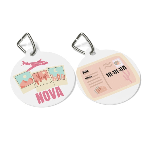 Nova’s Passport custom ID Tag