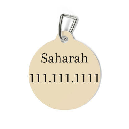 Sahara Custom Pet ID